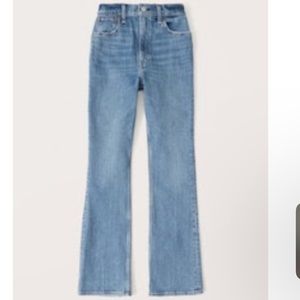 Abercrombie Ultra High Rise Vintage Flare Jeans